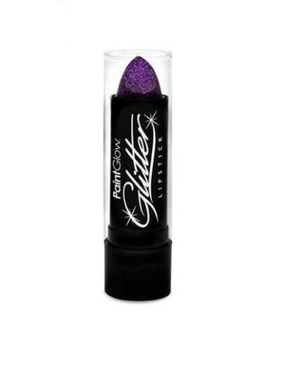 Ruj de buze cu sclipici, Paint Glow, Mov, Glitter Me Up!, 5 g