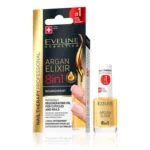 Eveline Cosmetics Argan Elixir 8in1, Ulei intens regenerator pentru unghii si cuticule, 12ml