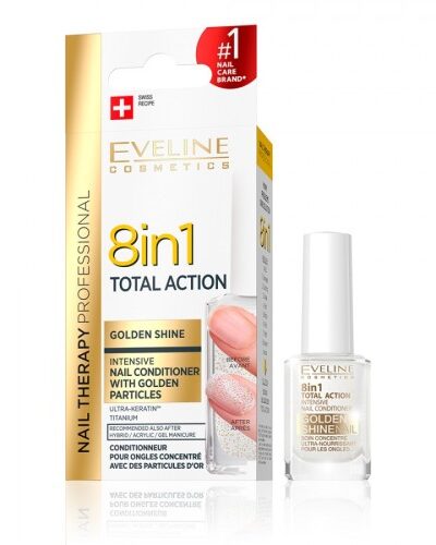 Eveline Cosmetics 8in1 Total Action Golden Shine 12ml